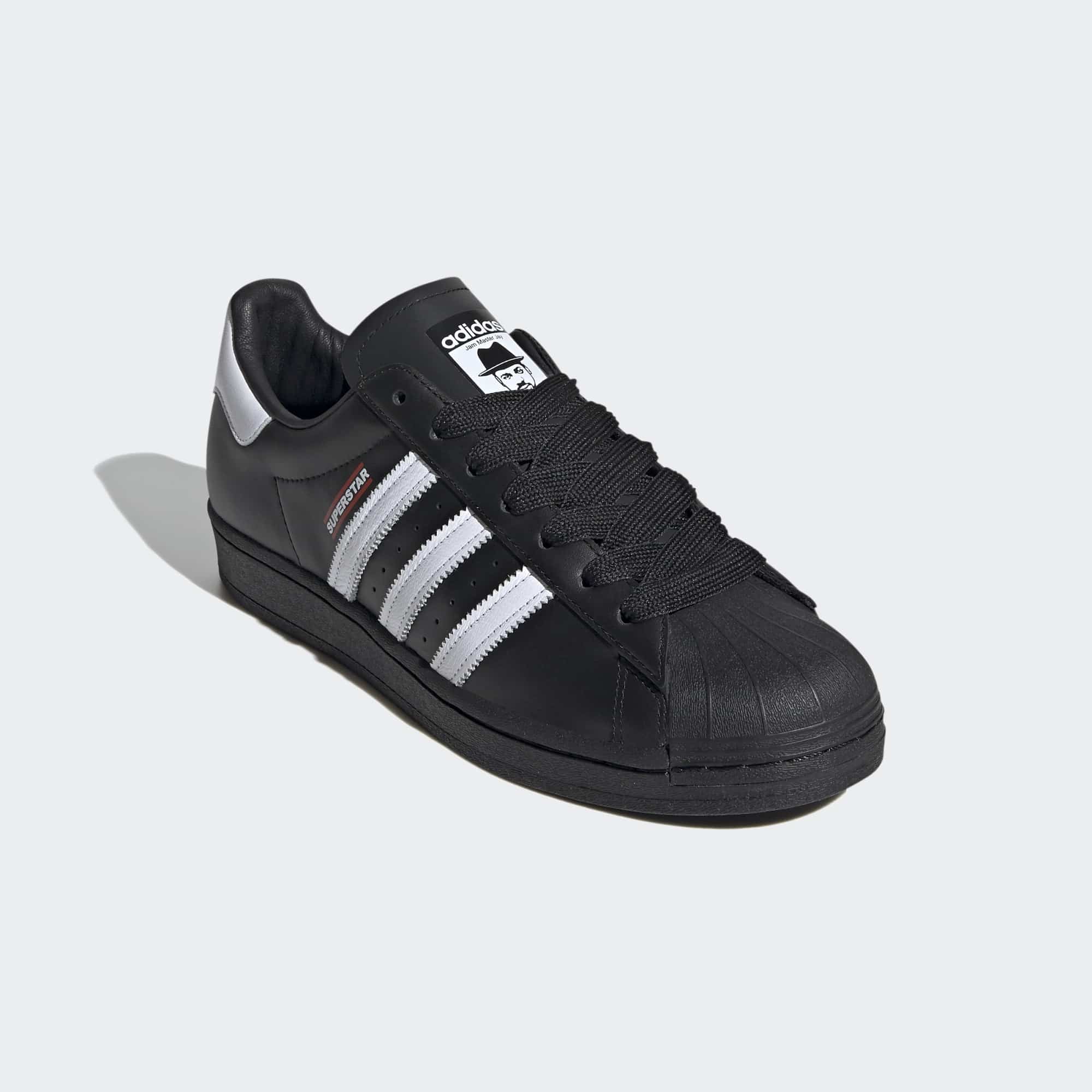 Run DMC x adidas Superstar Black FX7617 Grailify